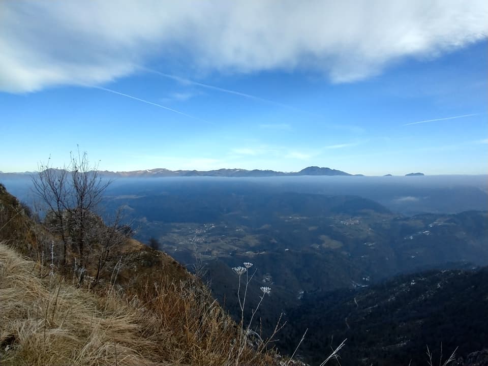 Corna di Savallo e Monte Palo, versione invernale